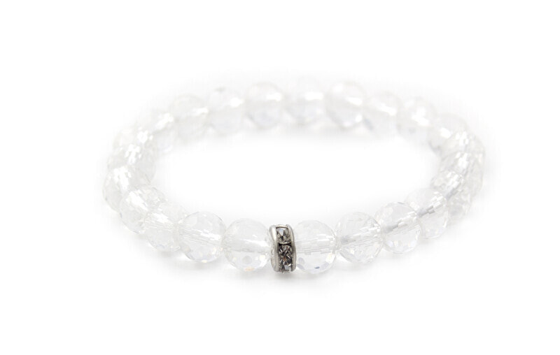 Браслет Beneto Beaded bracelet made of faceted crystal MINK49 / 17