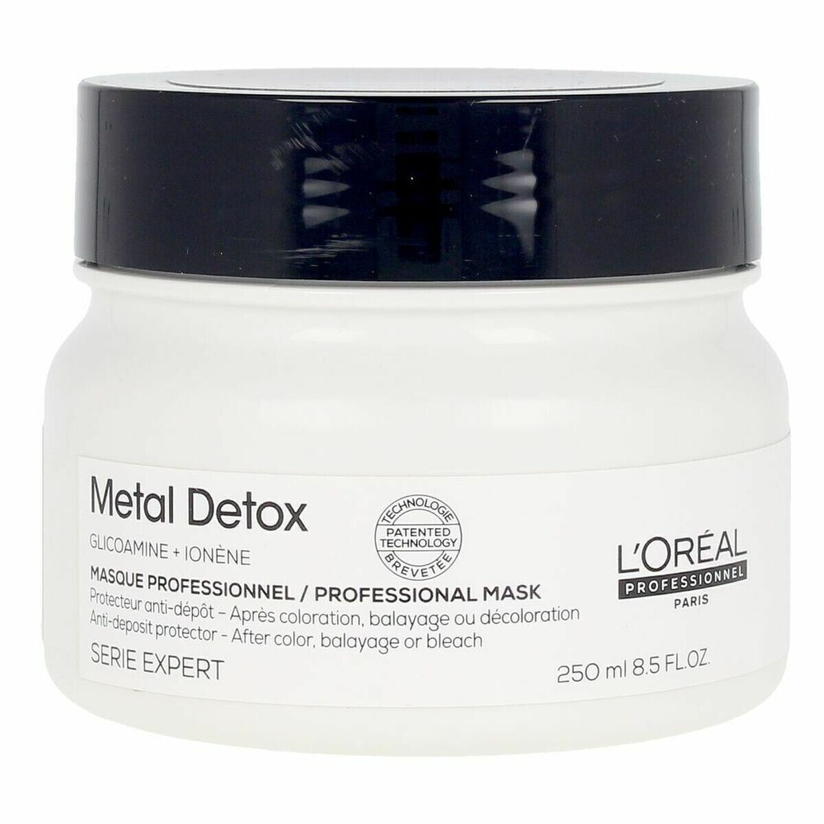 L'Oreal Professionnel Metal Detox Mask Восстанавливающая маска для волос после мелирования, осветления и окрашивания 500 мл