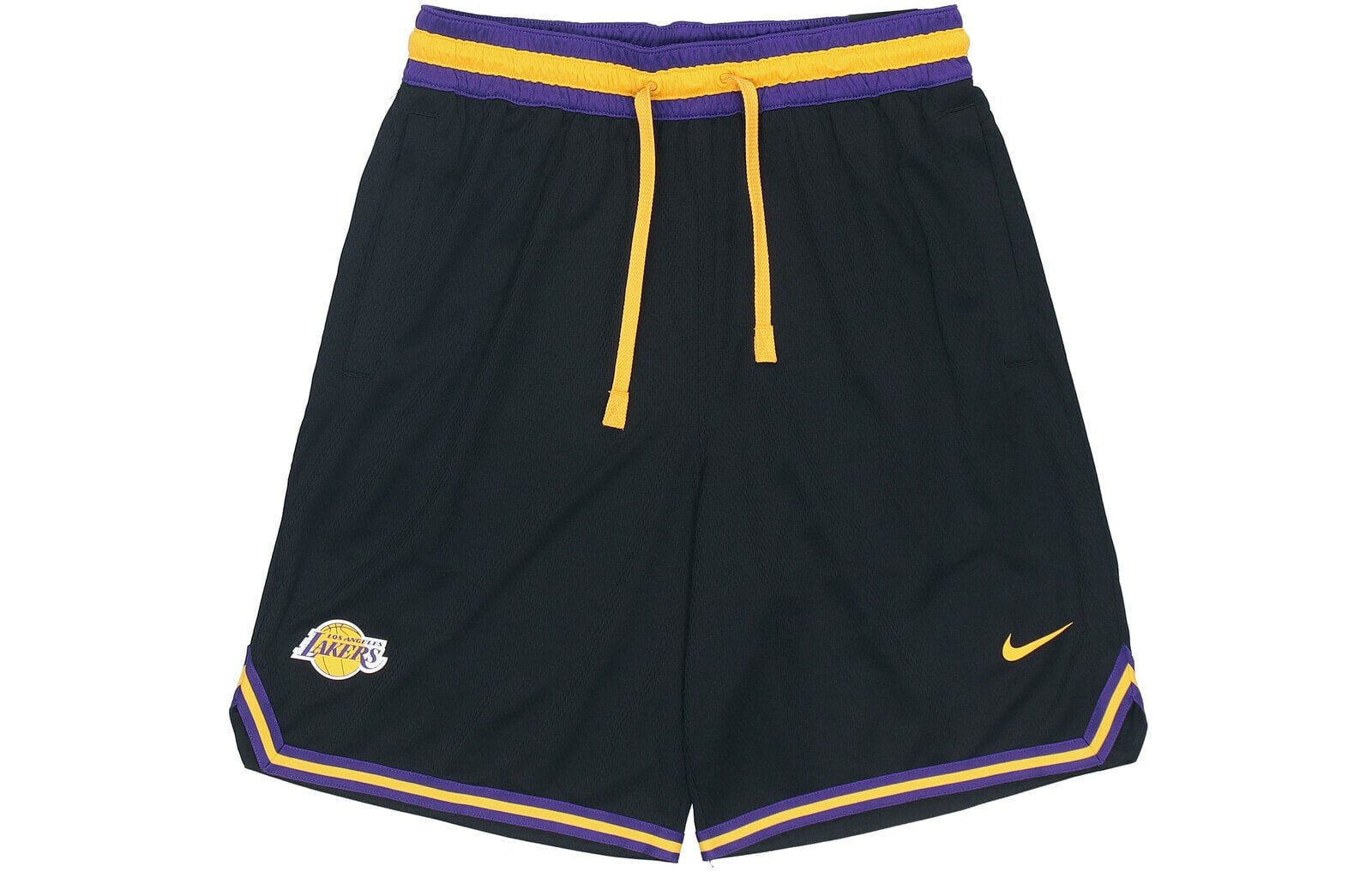Nike Los Angeles Lakers 湖人队 配色DNA精英短裤 男款 黑色 / Шорты Nike Los Angeles Lakers DNA AV0149-010