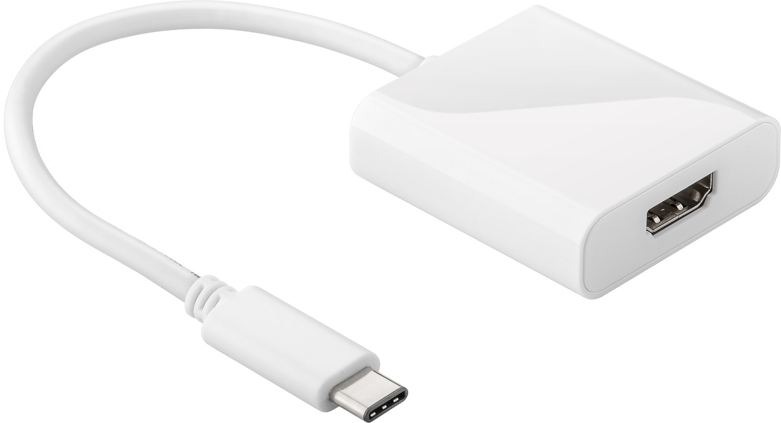 Адаптер-переходник Белый Goobay USB-C/HDMI 66259