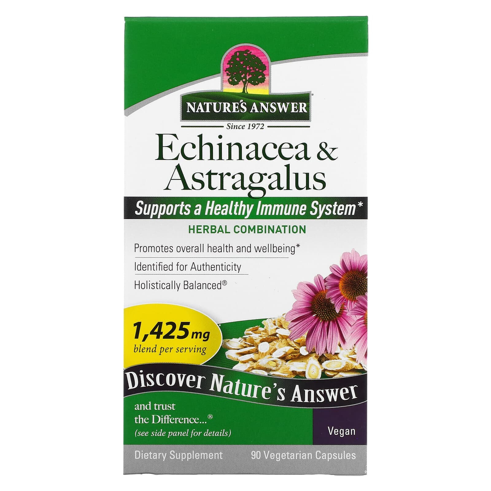 Echinacea & Astragalus, 90 Vegetarian Capsules