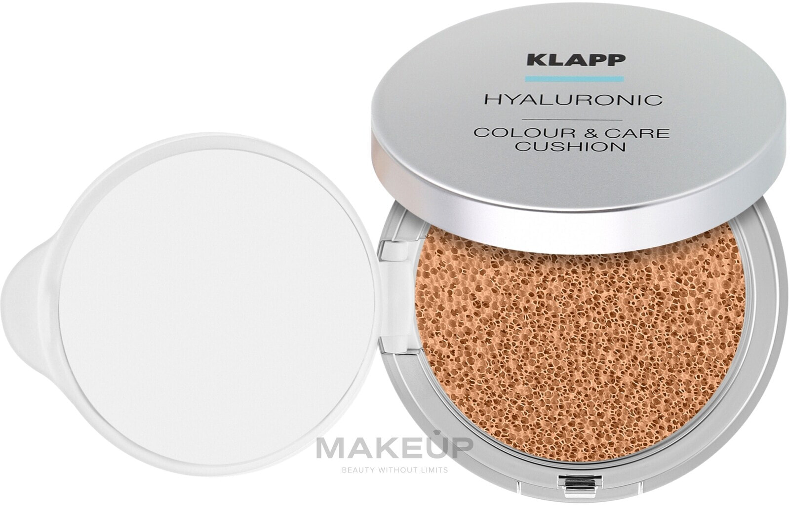 Leicht deckende Cushion-Foundation mit Schwämmchen - Klapp Hyaluronic Color & Care Cushion