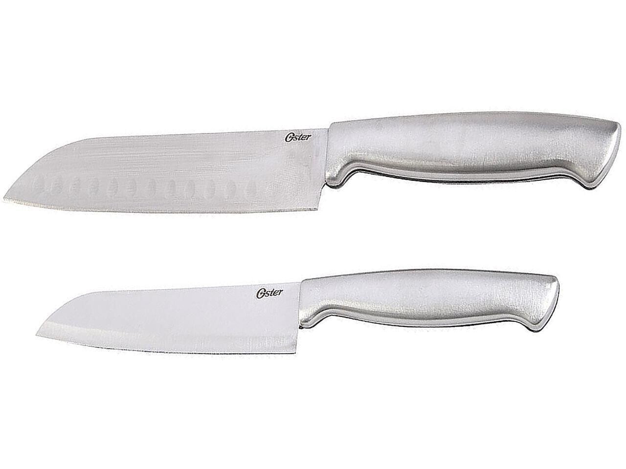 Oster 91602.02 Baldwyn 2 Piece Stainles Steel Santoku Knife Set