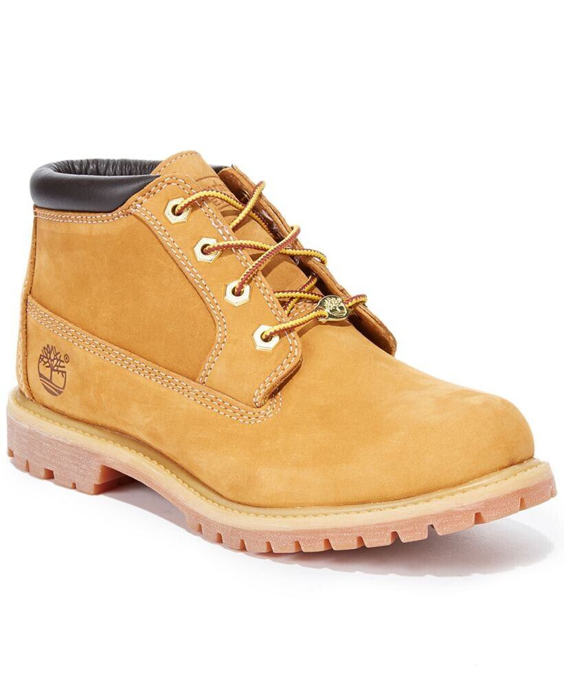Timberland women's Nellie Lace Up Utility Waterproof Lug Sole Boots