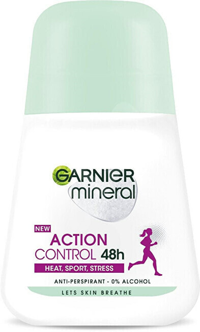 Garnier Action Control Mineral Roll-On Deodorant Минеральный  шариковый дезодорант для женщин 48ч 50 мл