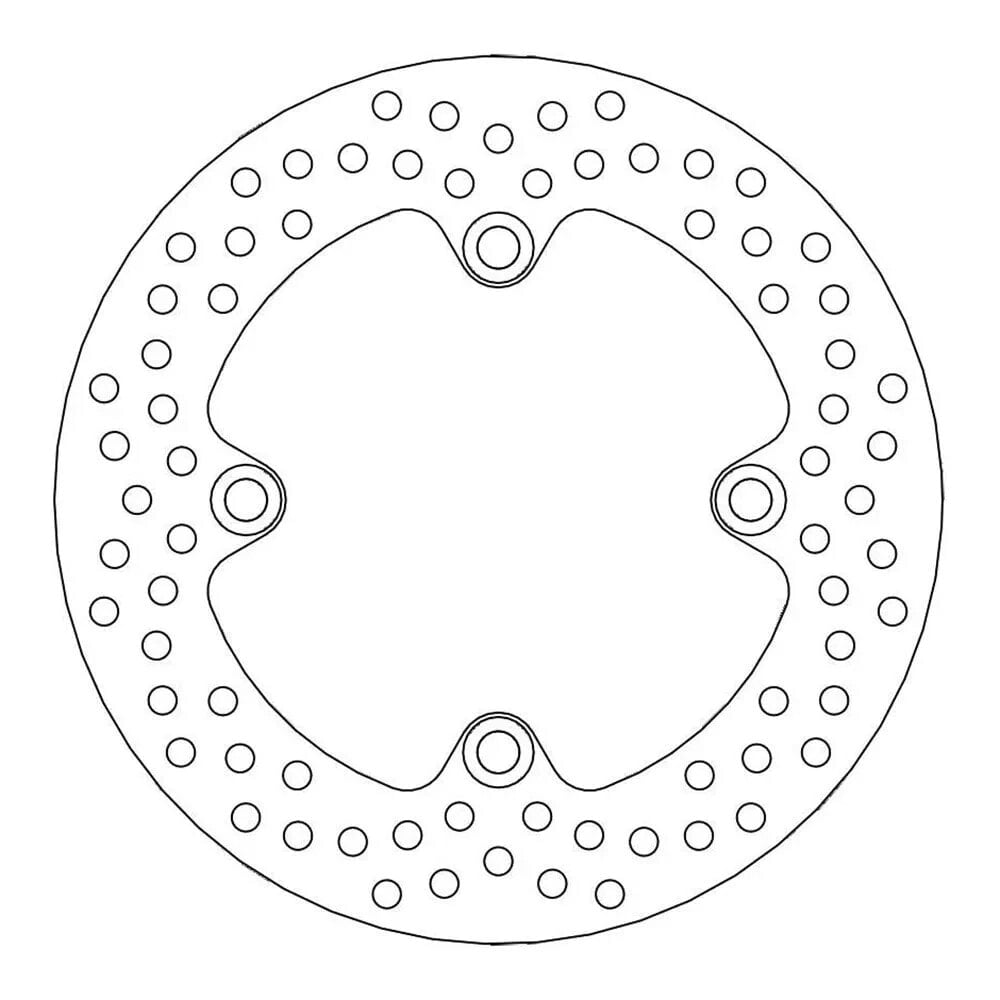 MOTO-MASTER Halo Honda/Triumph 110454 Rear Brake Disc