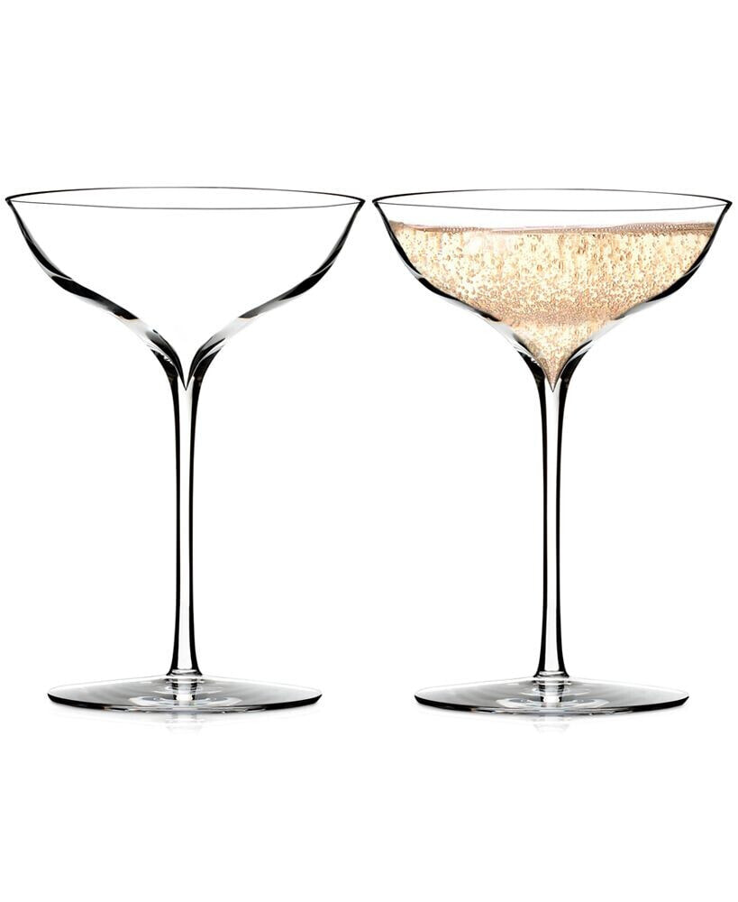Waterford waterford Champagne Belle Coupe Pair