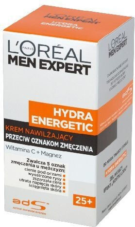 LOreal Paris Men Expert Hydra Energetic Увлажняющий крем против следов усталости для мужчин 25+  50мл