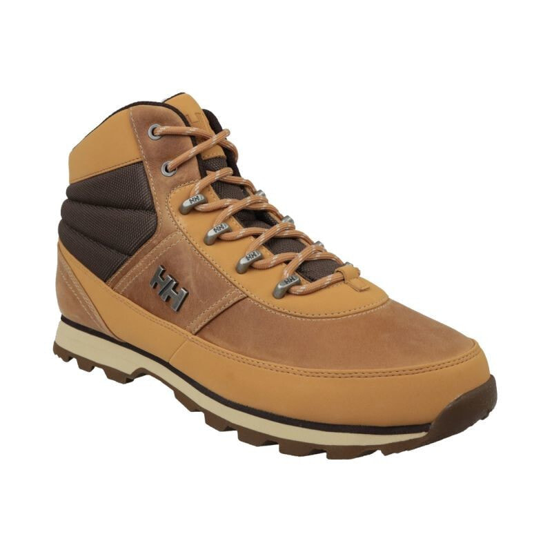 Мужские ботинки высокие демисезонные коричневые текстильные Helly Hansen Woodlands M 10823-726 shoes