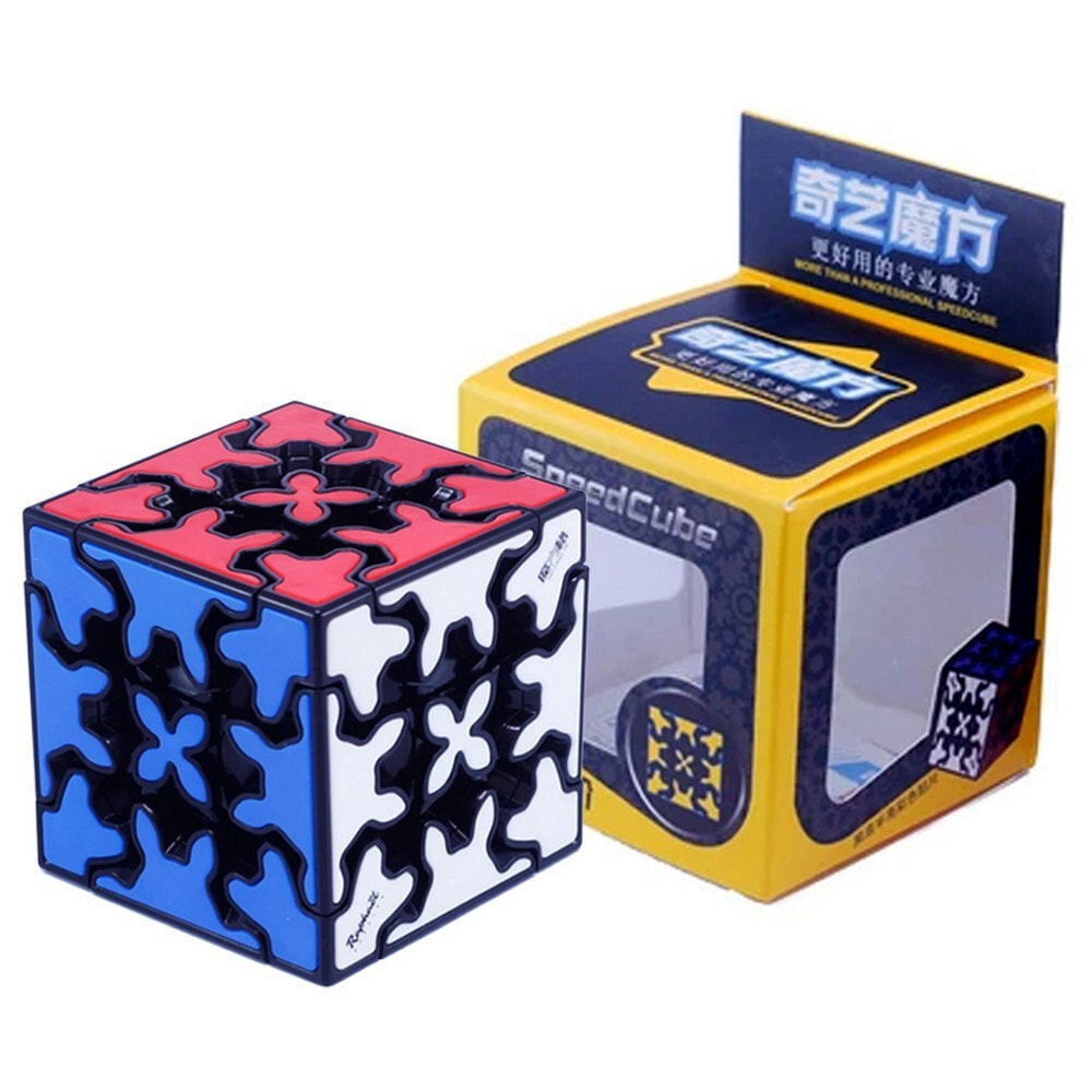 Gear cube. QIYI 3x3x1 Spinner Cube. 3x3 Cube. Meffert's David Gear Cube v2. Шестеренчатый кубик Рубика.