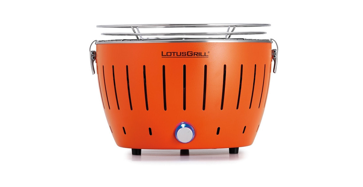 LotusGrill G280 - Grill - Charcoal (fuel) - 1 zone(s) - 26 cm - Grid - Orange