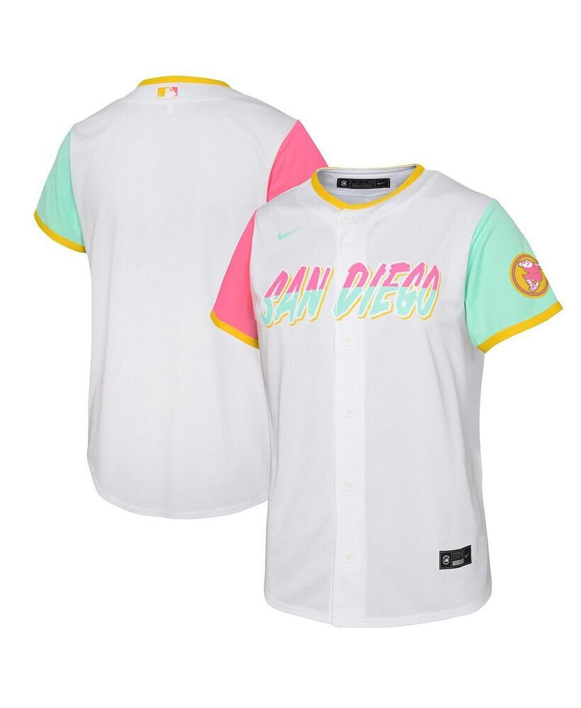 Nike infant Boys and Girls White San Diego Padres City Connect Replica Jersey