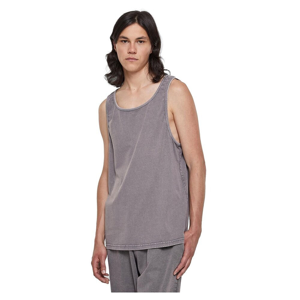 URBAN CLASSICS Heavy Oversized Acid Wash Sleeveless T-Shirt