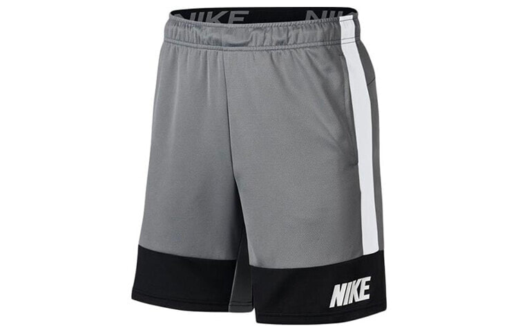 Nike Dri-Fit系列 撞色运动短裤 男款 灰色 / Шорты Nike Dri-Fit CU3468-084
