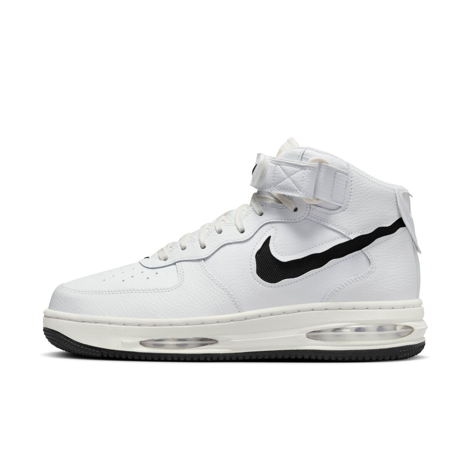 [FB1374-101] Mens Nike Air Force 1 MID EVO 'WHITE BLACK'