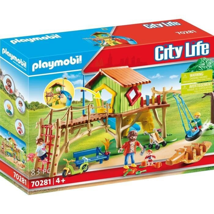 Игровой набор Playmobil City Life Площадка приключений 70281