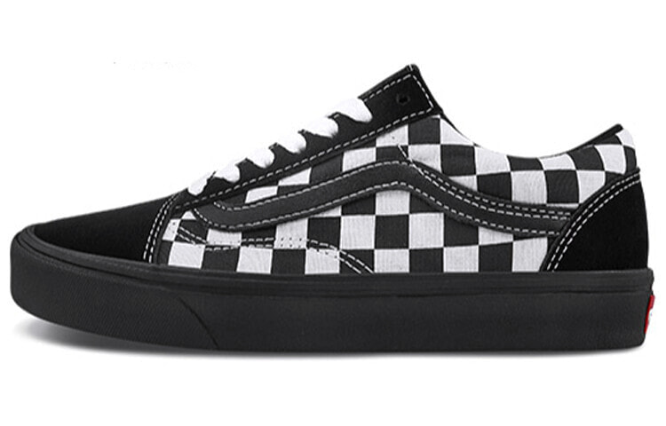 Vans Old Skool ComfyCush 斑马棋盘格 低帮 板鞋 男女同款 黑白 / Кроссовки Vans Old Skool VN0A3WMA17Q