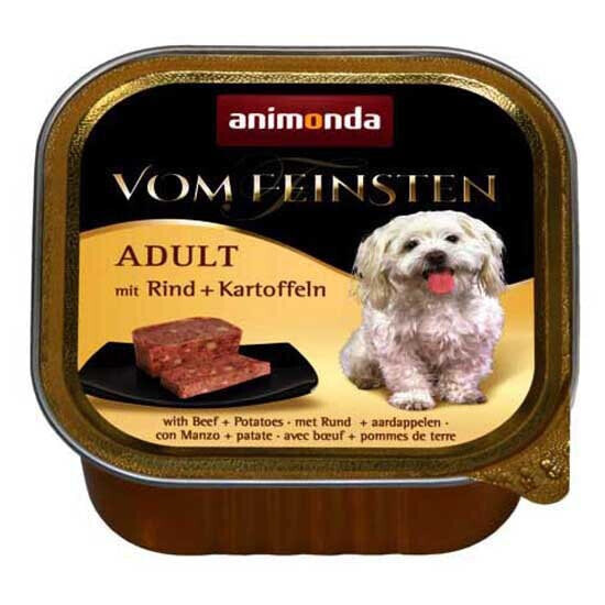 ANIMONDA Vom Feinsten With Beef + Potatoes Beef Potato Adult 150g Wet Dog Food