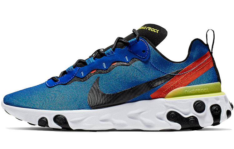 Nike React Element 55 Game Royal 低帮 跑步鞋 男款 蓝白 / Кроссовки Nike React Element 55 Game Royal BQ6166-403