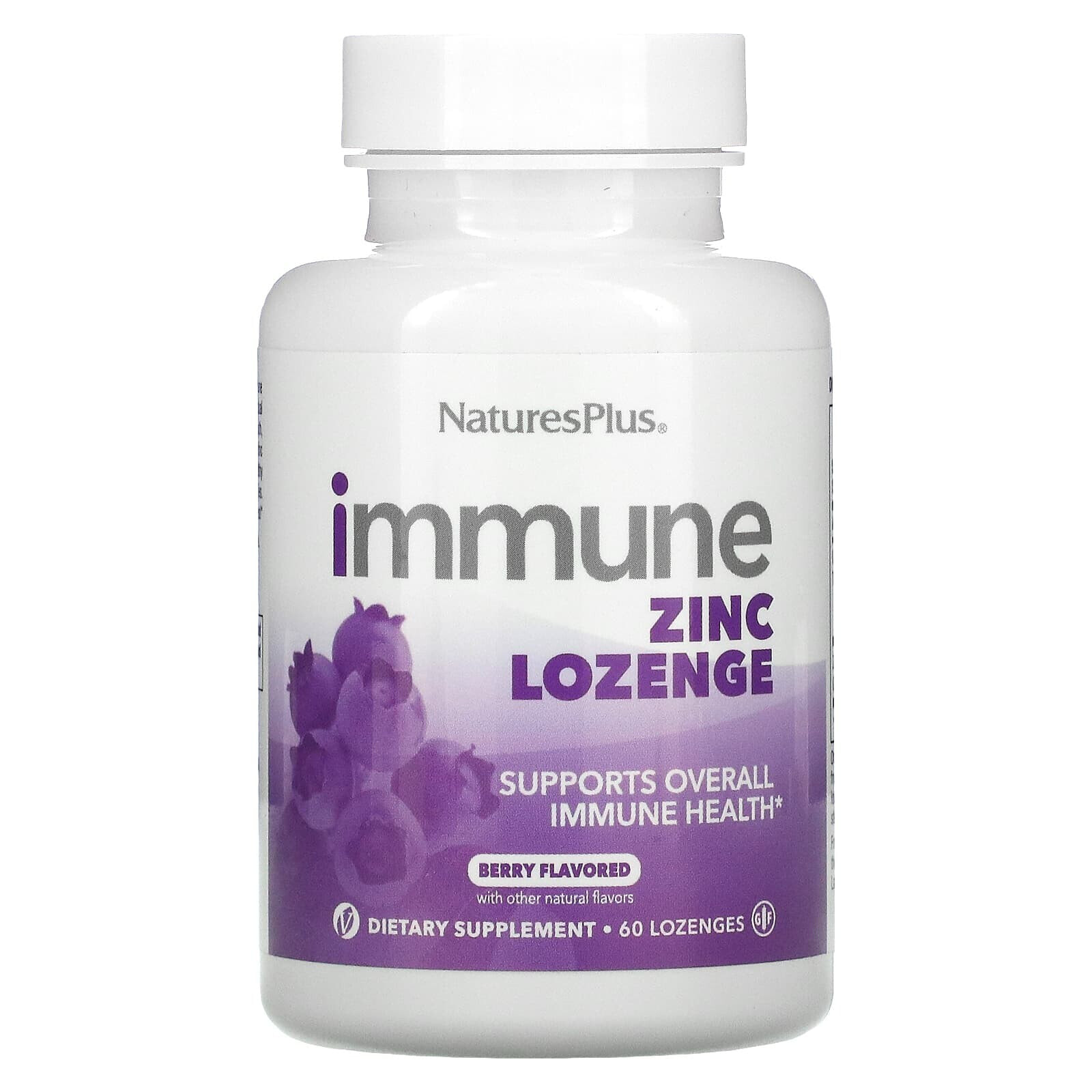 Immune Zinc, Berry, 60 Lozenges