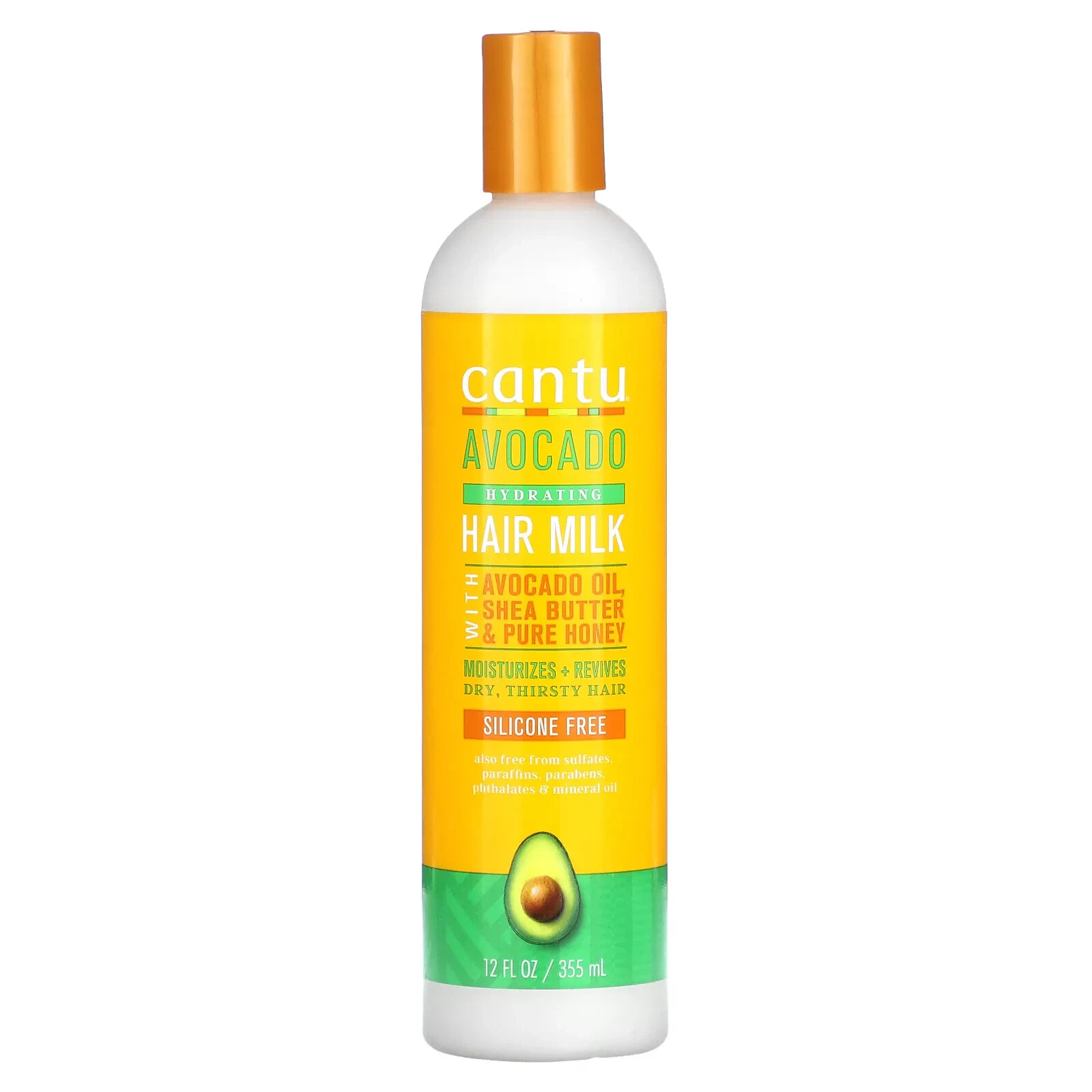 Cantu, Увлажняющее молочко для волос с авокадо, 355 мл (12 жидк. Унций)