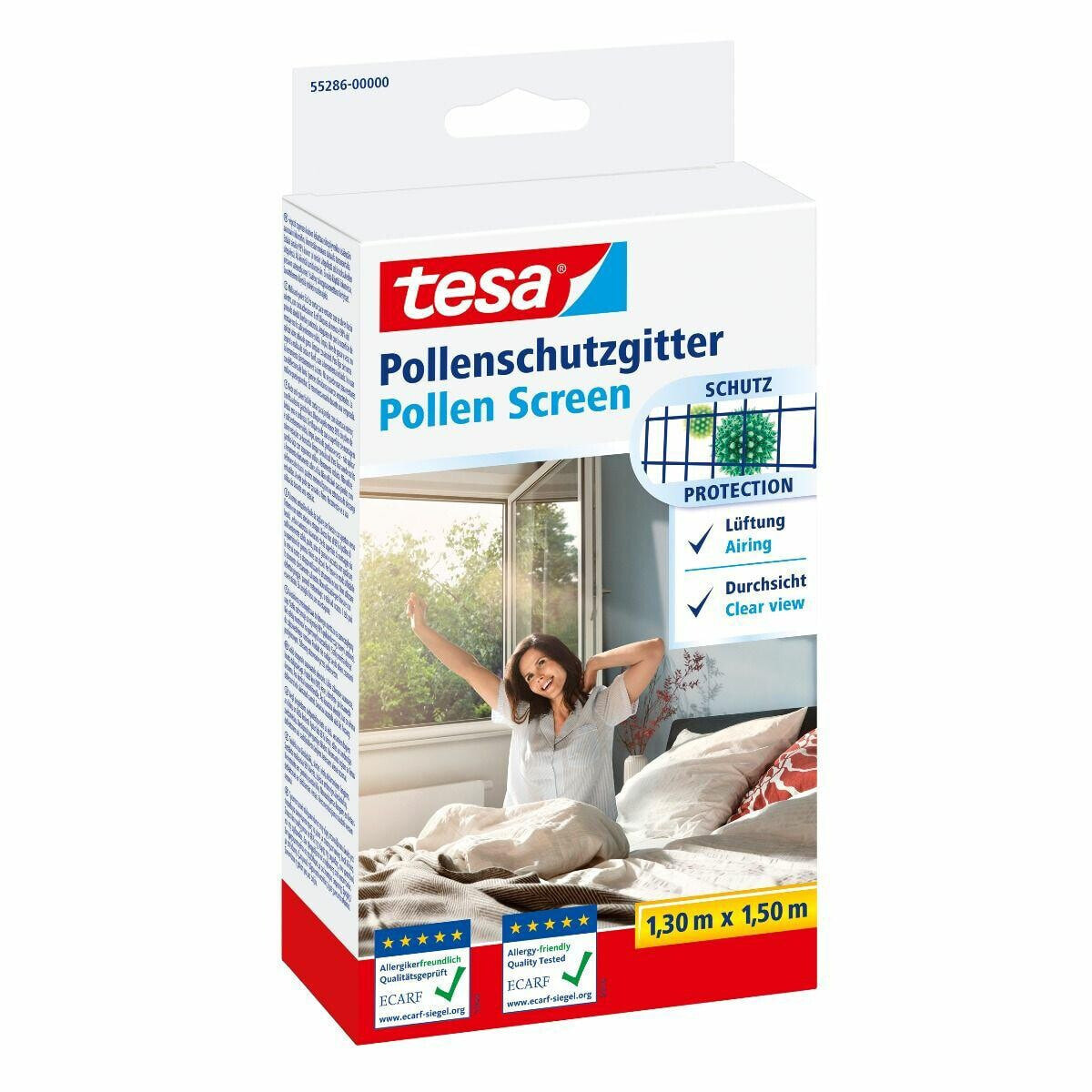 Tesa Moskitier Anti -Allergic Black 1,3 м x 1,5 м