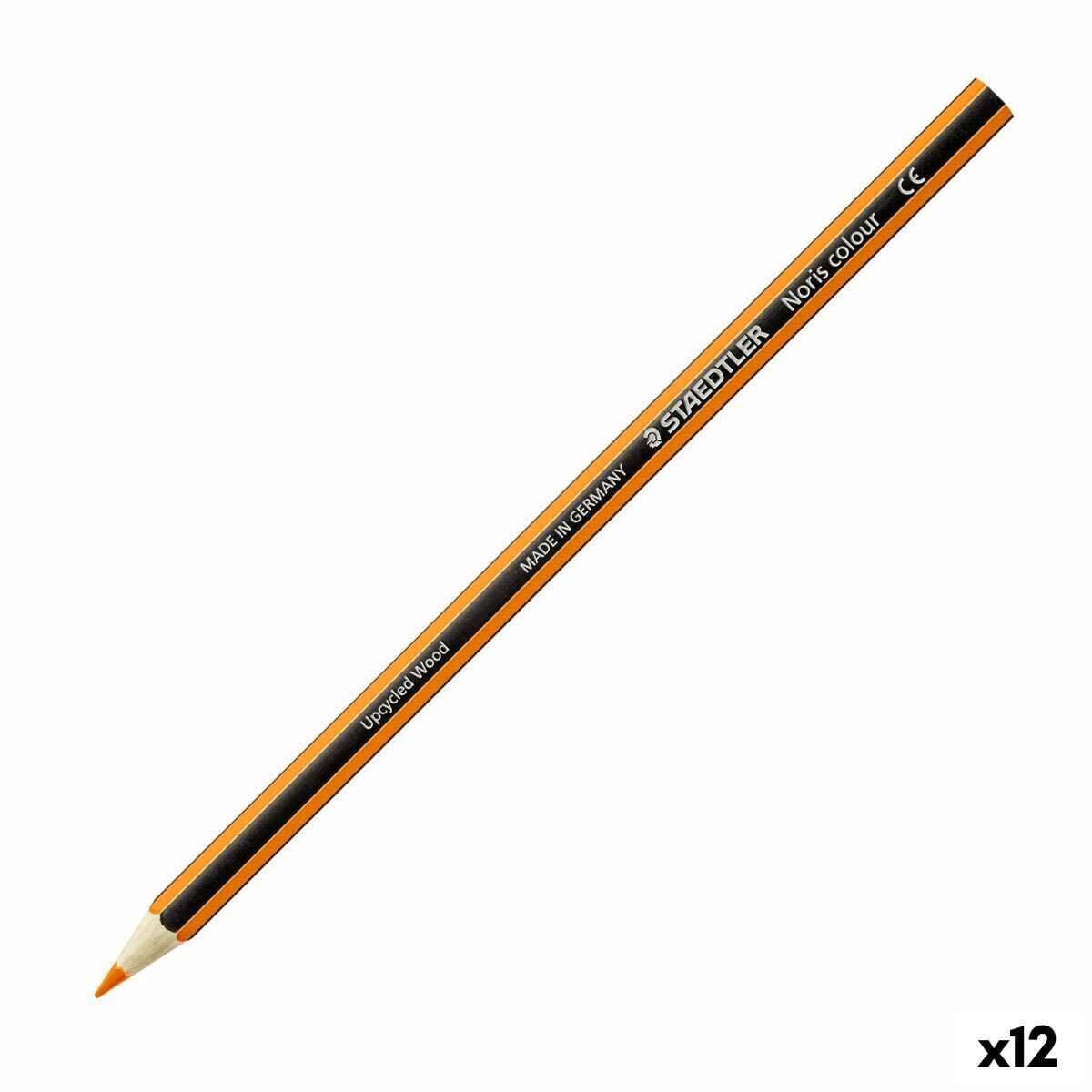 Colouring pencils Staedtler Wopex Orange (12 Units)