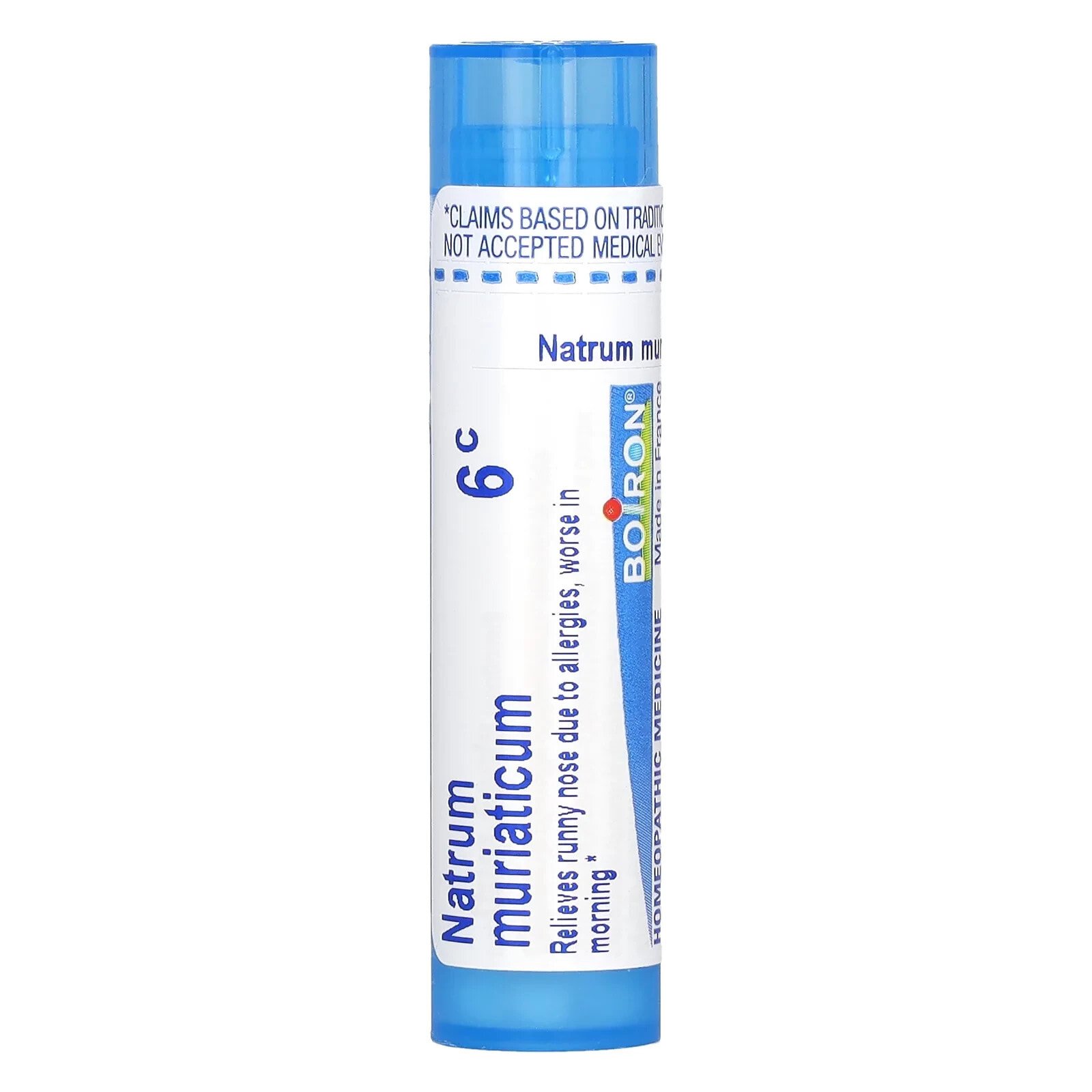 Natrum Muriaticum 6C, Allergy Relief, 80 Pellets