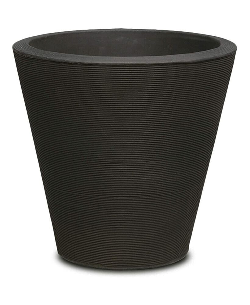 Madison Planter Plant Pot 16 Inch Caviar Black