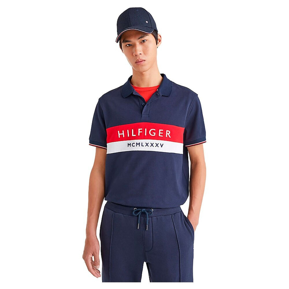 TOMMY HILFIGER Chest Embro Logo Regular Short Sleeve Polo