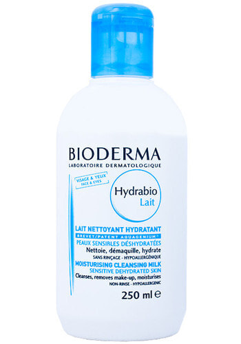 Bioderma Moisturizing Cleansing Milk For Sensitive and Dehydrated Skin Увлажняющее очищающее молочко для чувствительной и обезвоженной кожи 250 мл