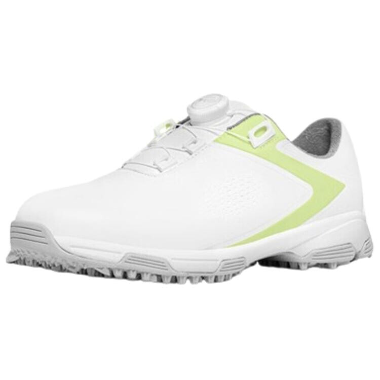 PGM Golf Shoes Women's Low-Top White Neon Green