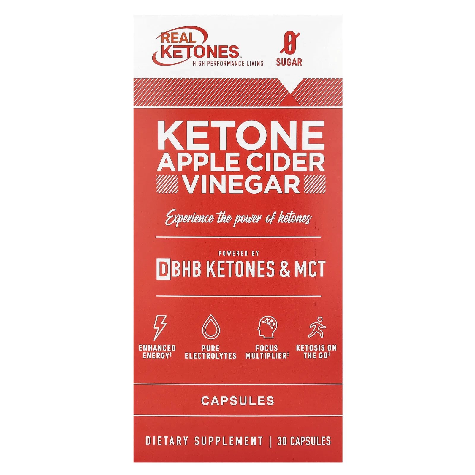 Ketone Apple Cider Vinegar, 30 Capsules