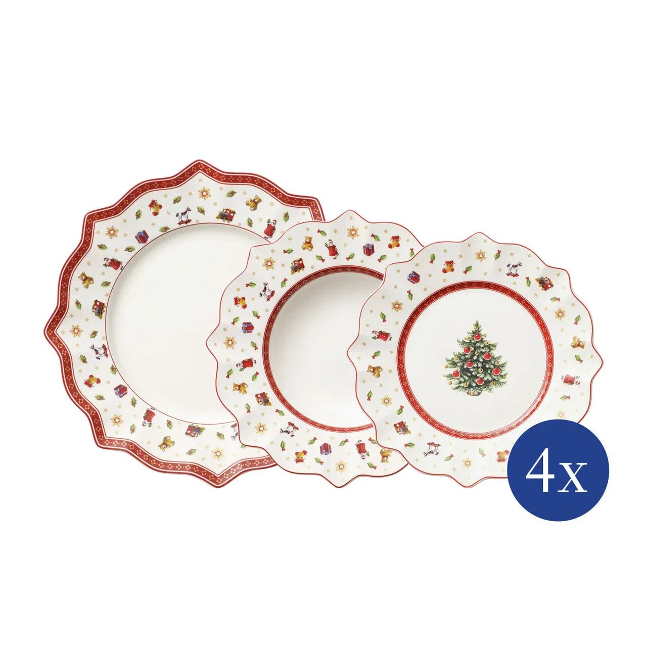 Villeroy & Boch Toy's Delight Teller-Set 12-teilig