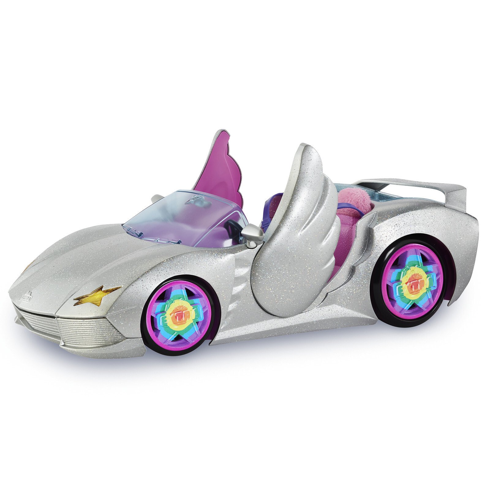 Barbie Экстра набор автомобиль кабриолет с аксессуарами HDJ47