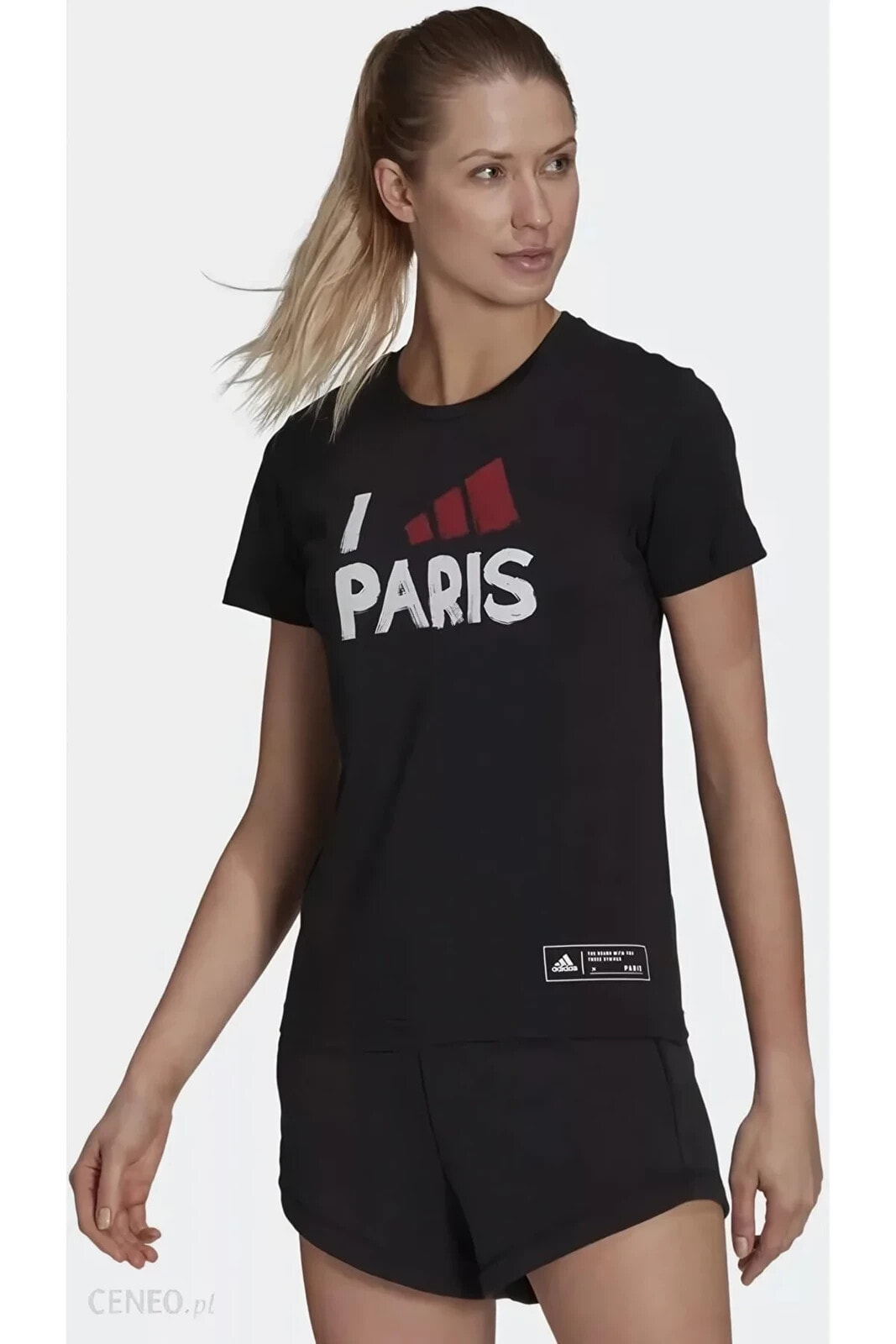 W Kc Paris Kadın Siyah Tişört Gt2502