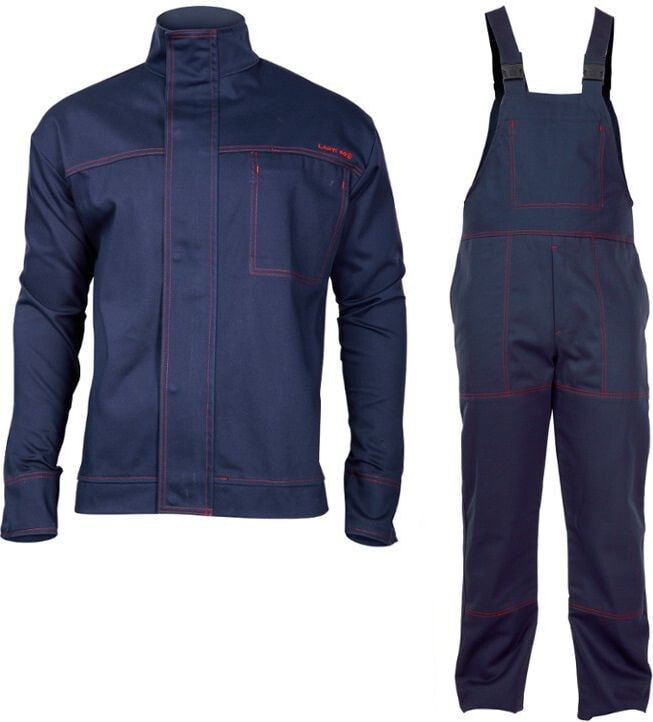 Lahti Pro Cuff-reinforced welding protective clothing set XL performance level A (L4140613)
