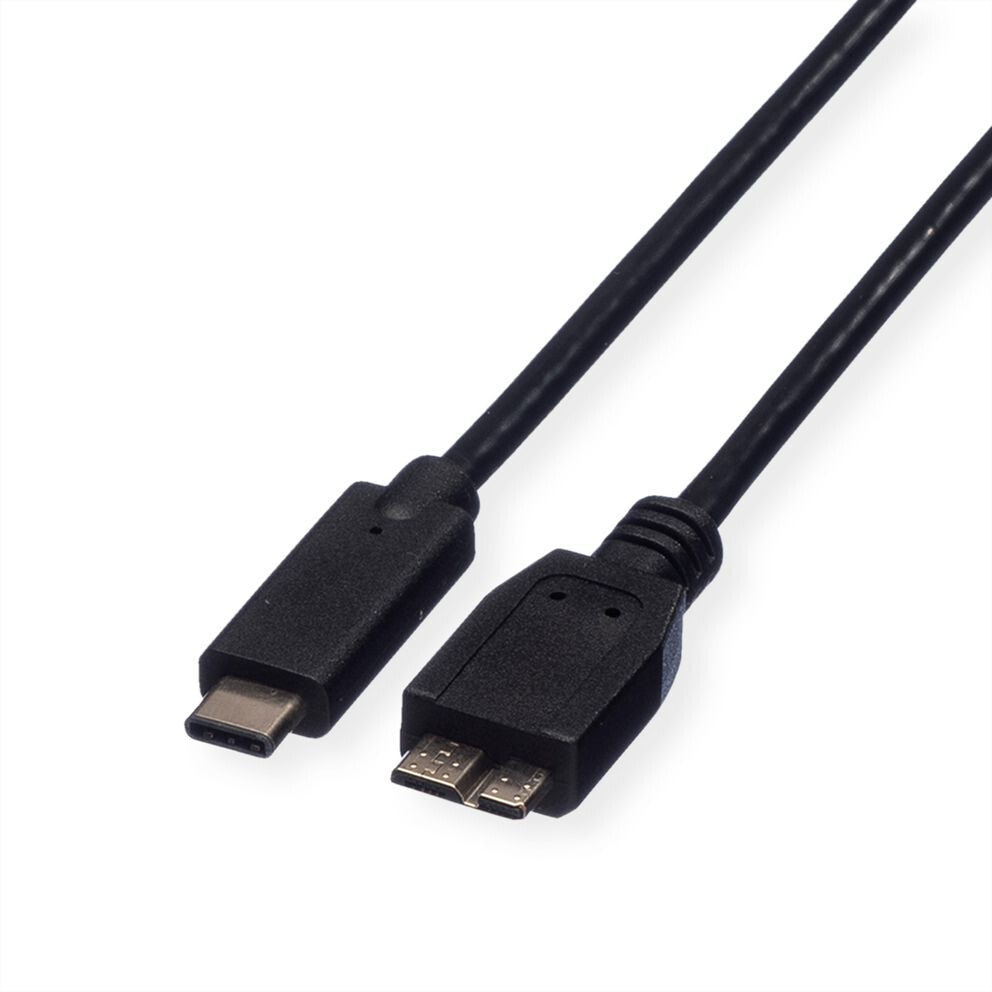 ROLINE USB 3.1 Cable, C-Micro B, M/M 0.5 m USB кабель 11.02.9005