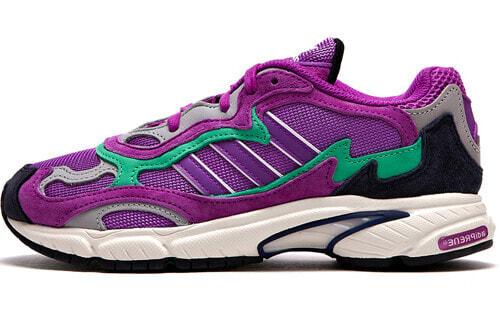 adidas originals Temper Run Shock Purple 复古 防滑耐磨 低帮 运动休闲鞋 男女同款 葡萄紫 / Кроссовки Adidas Originals Temper F97208