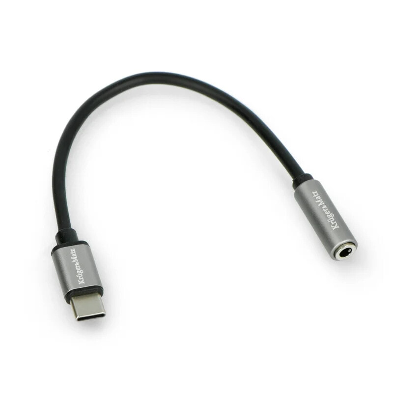 Компьютерный разъем или переходник Kruger&Matz Adapter USB C - mini jack 3,5 mm stereo Basic