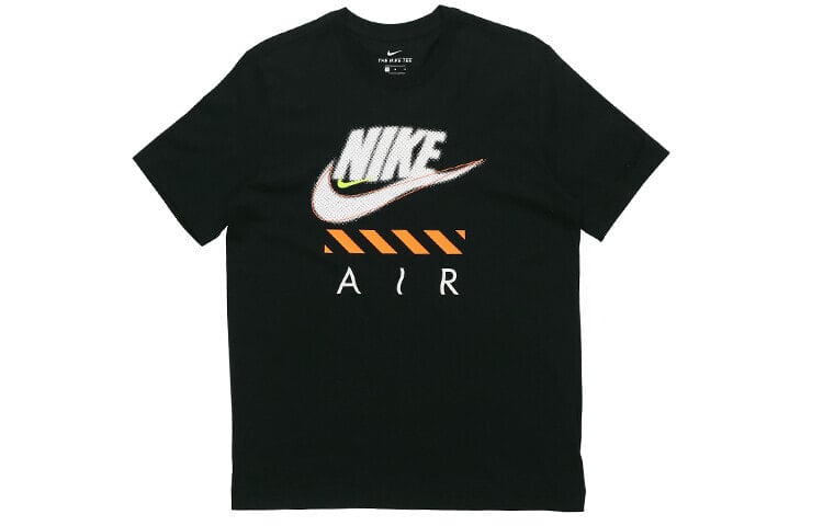 Nike Air 休闲运动透气圆领短袖T恤 男款 黑色 / Кроссовки Adidas neo EASY VULC 2 -