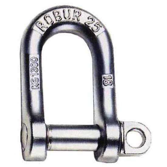 4WATER Robur B2 Marked Straight Galvanized Shackle 2 Units