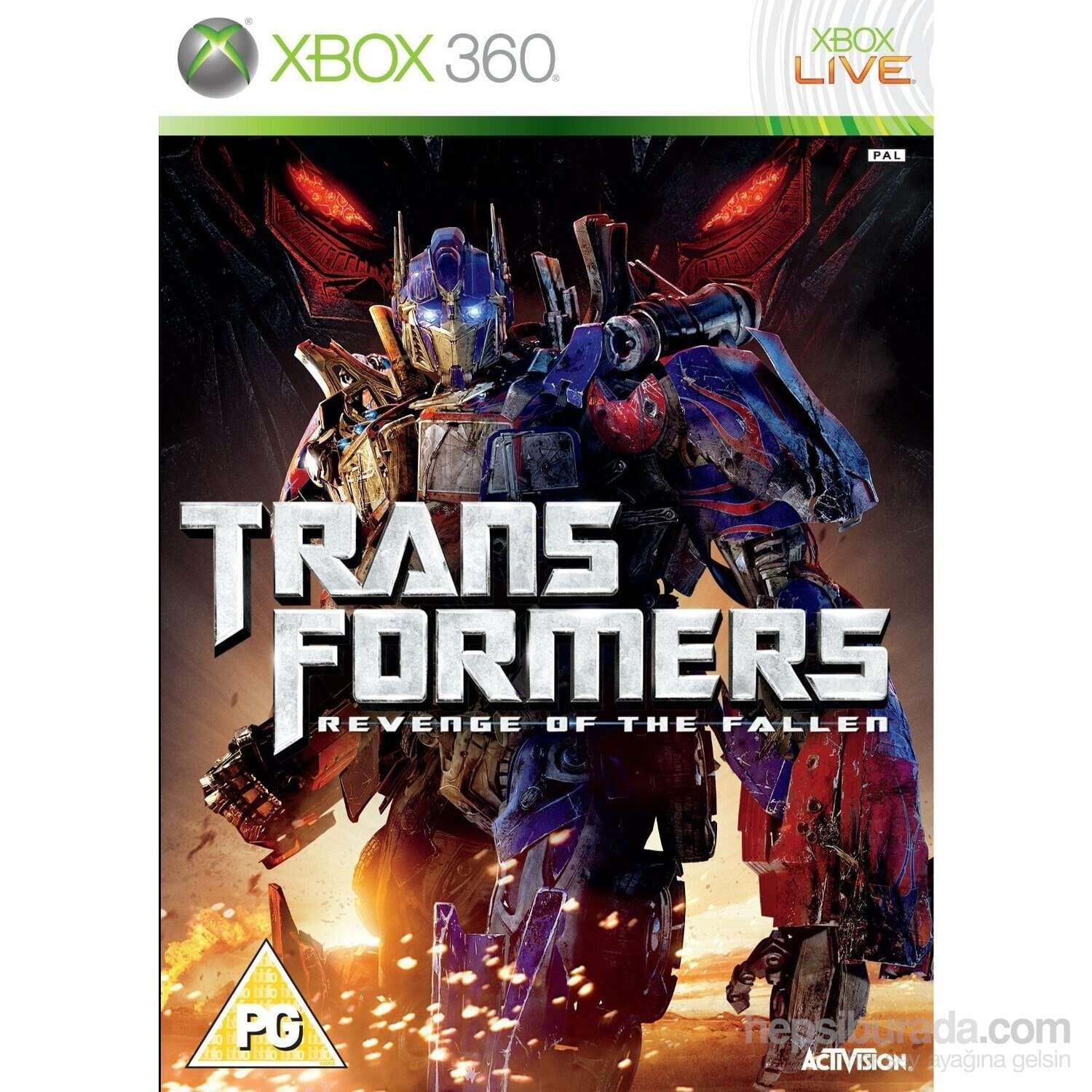 Activision Xbox 360 Transformers Revenge Of The Fallen