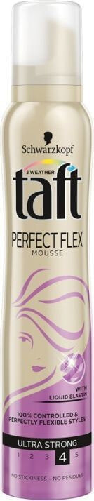 Taft Perfect Flex Мусс для волос сверхсильная фиксация 200 мл