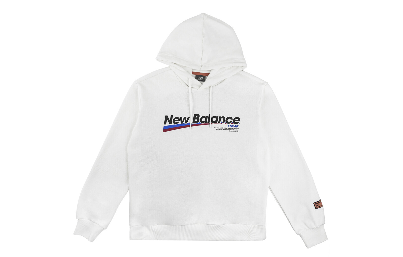 New Balance 连帽休闲套头衫卫衣 情侣款 白色 / Толстовка New Balance NCA34013-IV