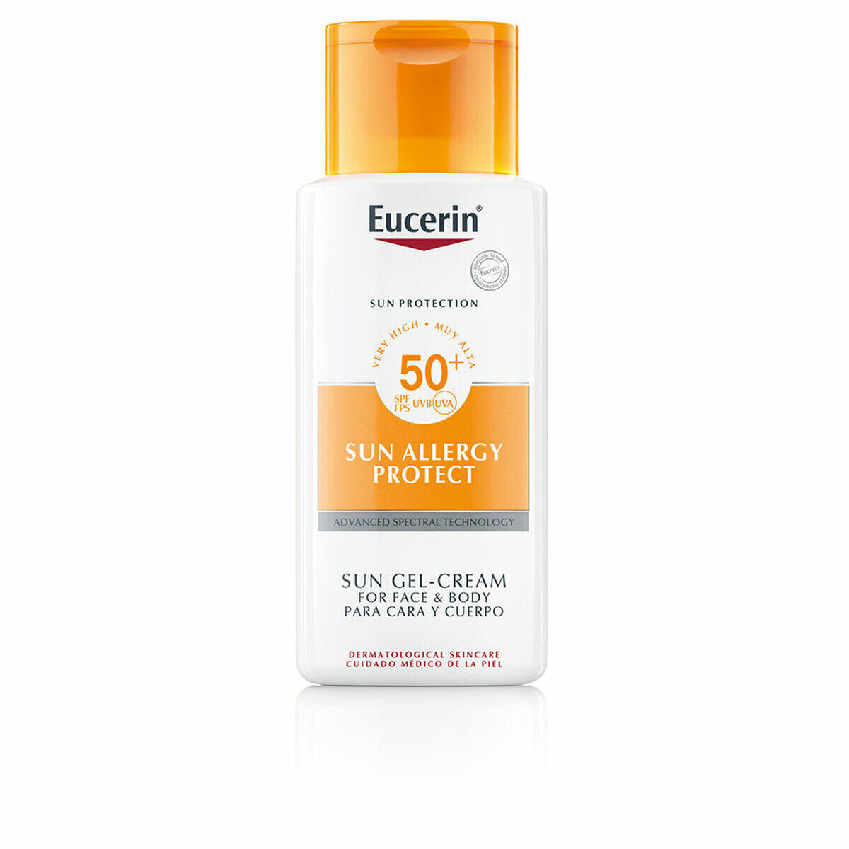 Sun Screen Gel Eucerin Sun Allergy Protect Cream Allergic skin 150 ml Spf 50