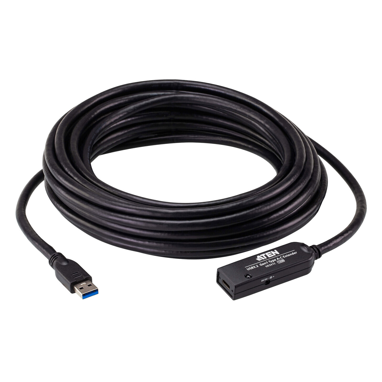 ATEN UE331C USB кабель 10 m USB 3.2 Gen 1 (3.1 Gen 1) USB A Черный