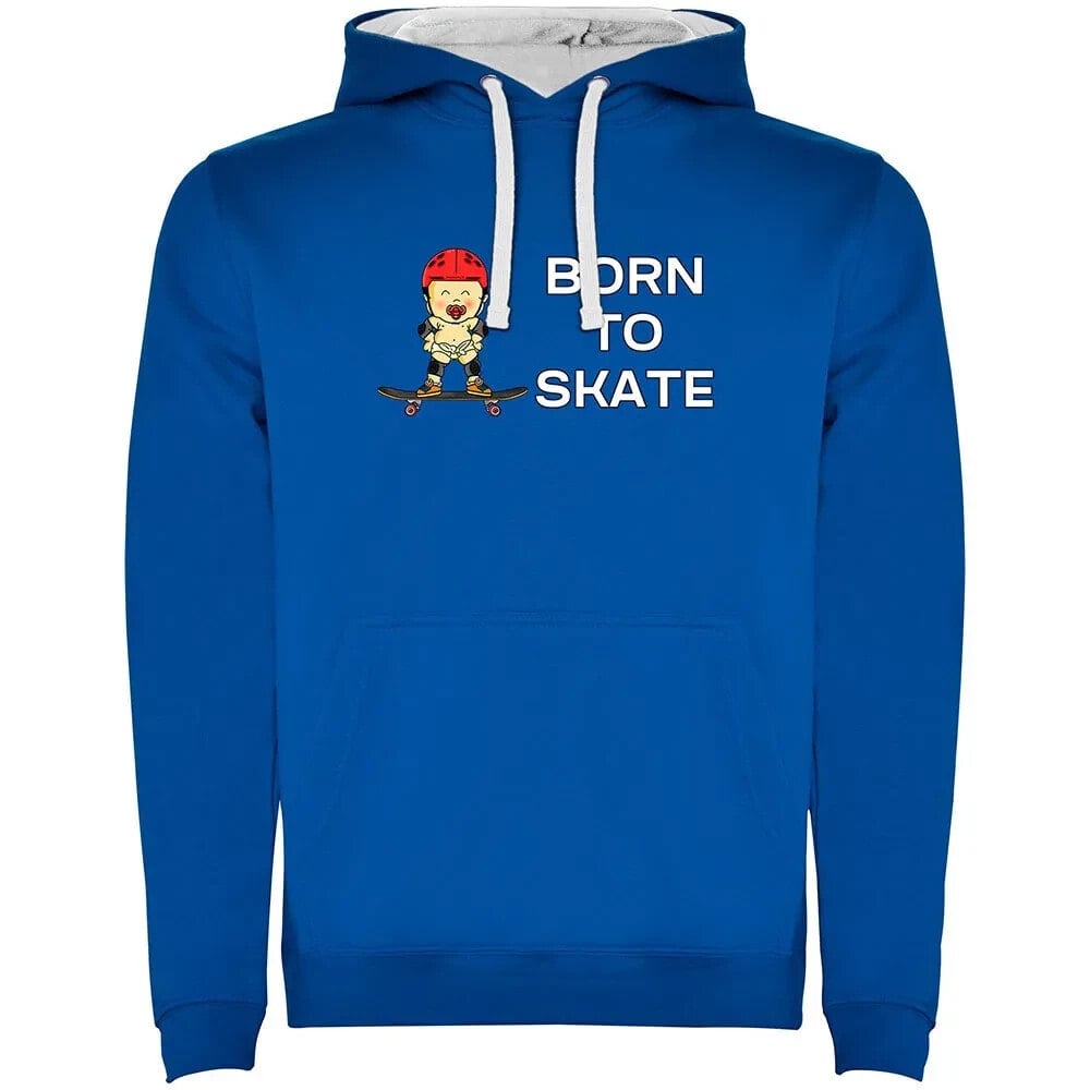 KRUSKIS Born To Skate Two-Colour Hoodie