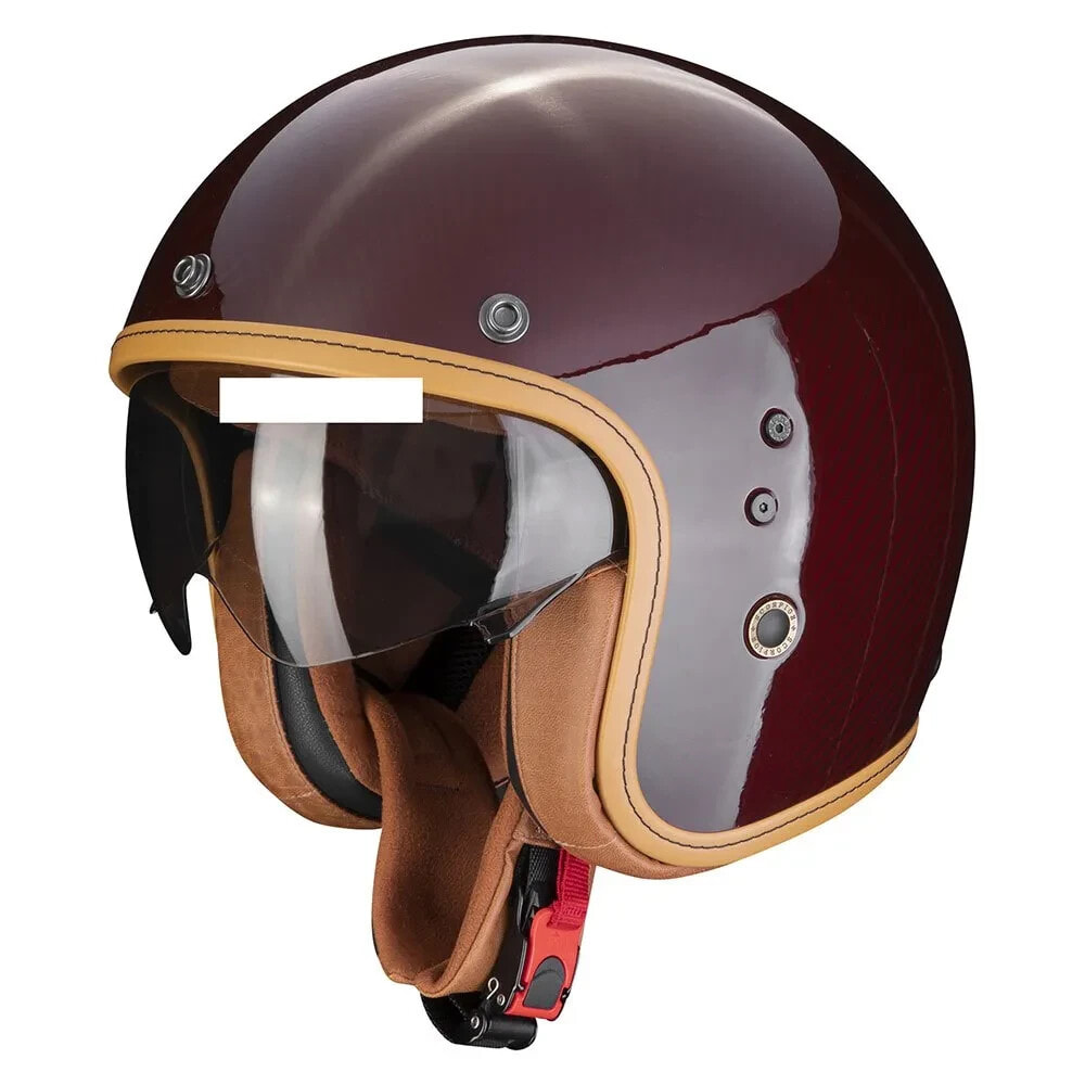 SCORPION Belfast Carbon Evo Solid Open Face Helmet