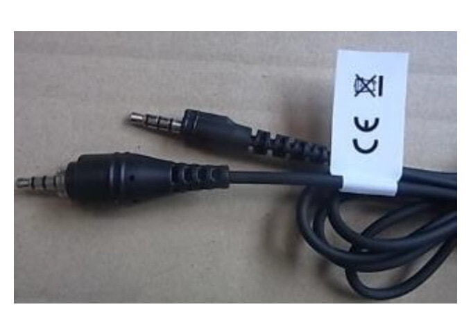 Zebra CBL-HS2100-3MS1-01 аудио кабель 1,1 m 3,5 мм Черный